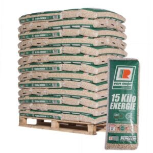Palette di Pellet VanRoje – 65 Sacchi da 15 kg